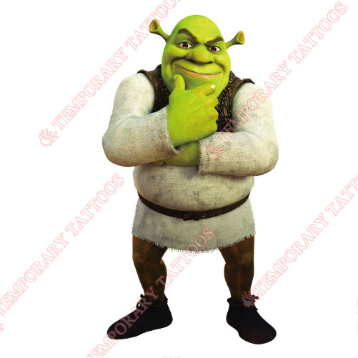 Shrek Customize Temporary Tattoos Stickers NO.3418